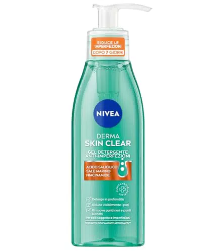 NIVEA Gel Detergente Viso Anti-Imperfezioni con Acido Salicilico e Niacinamide