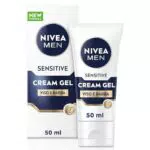 NIVEA MEN Sensitive Crema Viso e Barba 2 in 1 per Pelli Sensibili, 24h Idratazione