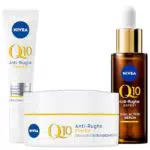 NIVEA Q10 Cofanetto Skincare: Crema Viso Antirughe e Siero Doppia Azione