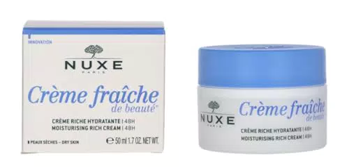 Nuxe Crema Fraiche Riche Idratante 48H per una pelle fresca e idratata
