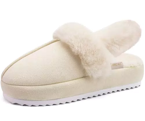 ONCAI Pantofole da Donna Morbide e Ortopediche con Cinturino Elastico