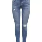 ONLY Onlpower Life Mid Push Jeans Donna