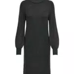 Only L/S Rollneck Dress Nca Knt - Vestito Lavorato a Maglia