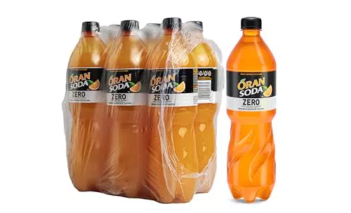 Oransoda Zero - Bevanda Gassata all'Arancia Senza Zuccheri con Succo Siciliano