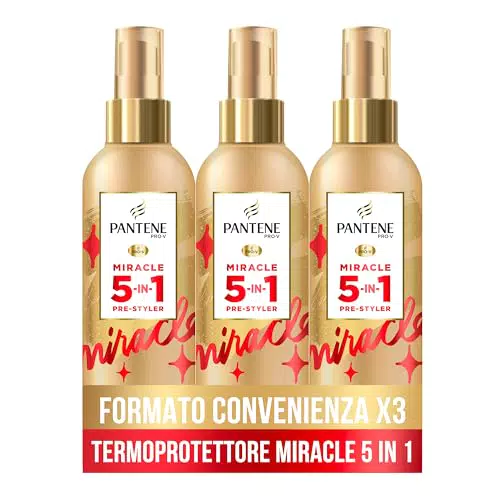Pantene Pro-V Miracle 5-In-1 Pre-Styler, Spray per Capelli senza Risciacquo