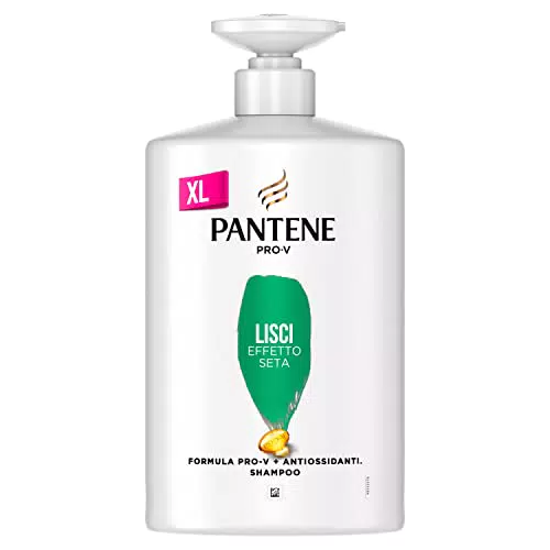 Pantene Pro-V Shampoo Lisci Effetto Seta per Capelli Opachi e Crespi