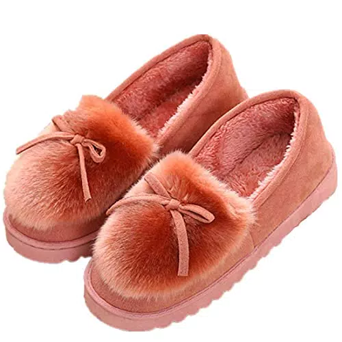 Pantofole da Donna Invernali Impermeabili in Ecopelliccia Morbida e Calda