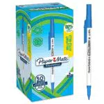 Paper Mate Penne a sfera Kilometrico con punta media 1,0 mm in plastica riciclata
