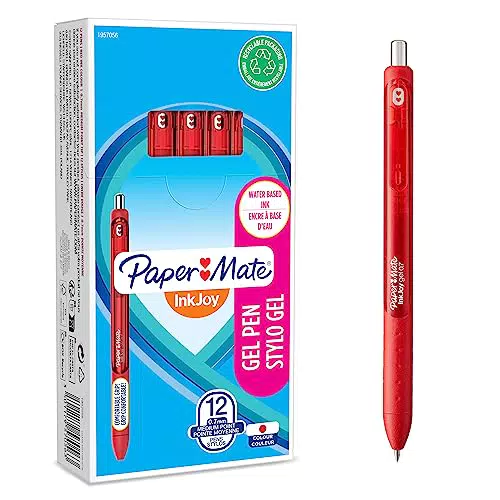 Papermate InkJoy Penna Gel Punta Media - Scrittura Fluida e Confortevole