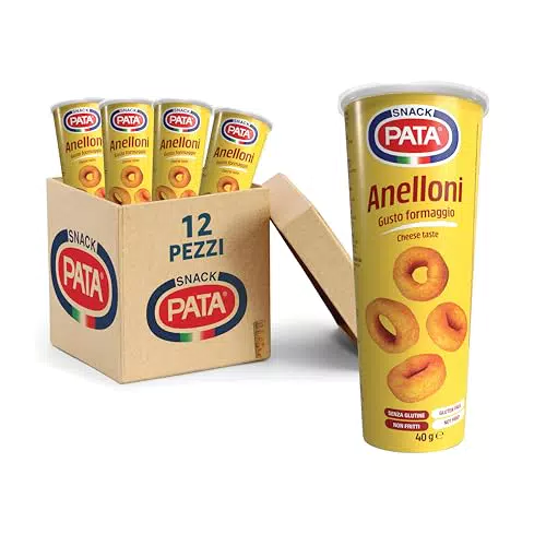 PATA Anelloni Gusto Formaggio Senza Glutine Non Fritti