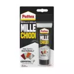 Pattex Millechiodi Crystal - Adesivo Sigillante per Vetri e Specchi