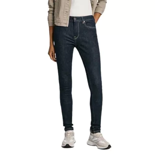 Pepe Jeans Skinny Jeans MW PL204728 per Donna
