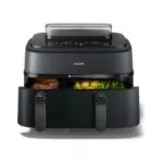 Philips Airfryer Serie 5000 NA550/00 con doppio cestello e cottura a vapore
