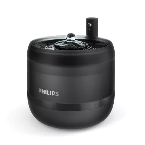 Philips Fontana d'Acqua per Gatti Intelligente PAW3210/02 - Anti-Versamento e Silenziosa