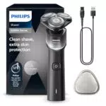 Philips Rasoio Elettrico Wet and Dry 5000X Series X5004/00 con Tecnologia Skin Protect