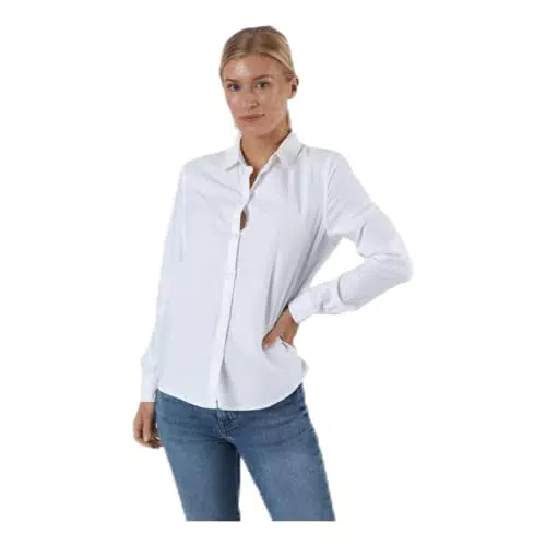 Pieces Camicia Oxford Ls Pcirena per Donna