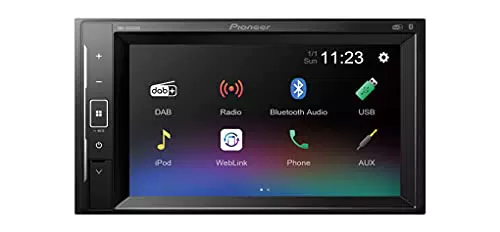 Pioneer DMH-A240 DAB Sorgente 2 Din 6,2" con Connessione Smartphone WebLink