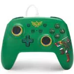 PowerA Controller Cablato Nintendo Switch - Difensore di Hyrule, Licenza Ufficiale