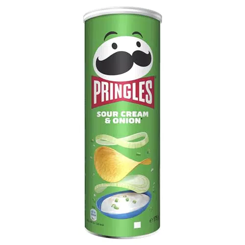 Pringles Chips di Patate Sour Cream e Onion, 175g