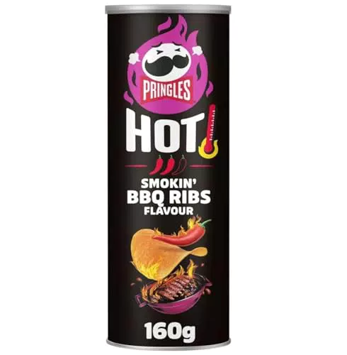 Pringles Gusto BBQ Ribs Affumicati - Snack Croccante e Delizioso