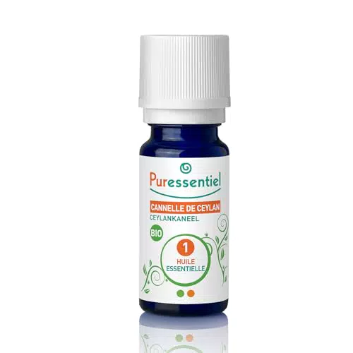 Puressentiel Olio Essenziale di Cannella di Ceylon Bio 100% Puro e Naturale