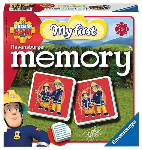Ravensburger My First Memory - Gioco di Memoria Fireman Sam