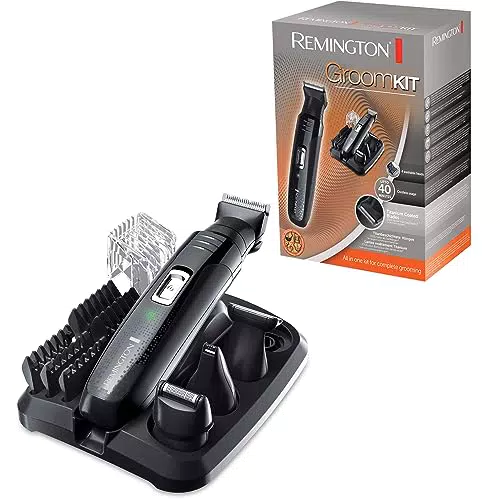 Remington Rasoio Elettrico Multiuso GroomKit PG6130 - Rifinitore e Regolabarba