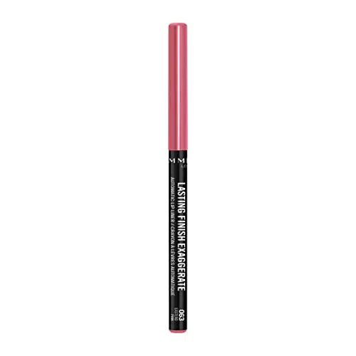 Rimmel London Matita Labbra Automatica Exaggerate - Lunga Durata e Tratto Preciso