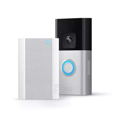 Ring Videocitofono Pro con Chime Pro - Rilevazione Movimento 3D e Visione Notturna