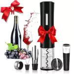 Rovtop Cavatappi Elettrico per Vino - Apribottiglie Automatico e Versatore