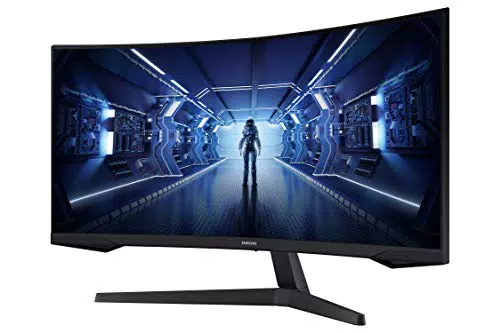 Samsung Monitor Gaming Odyssey G5 Curvo 34" Ultra WQHD 165 Hz FreeSync Premium