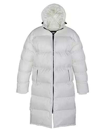 Schott NYC Piumino con Cappuccio Extra Lungo Unisex - Modello 2190MAX