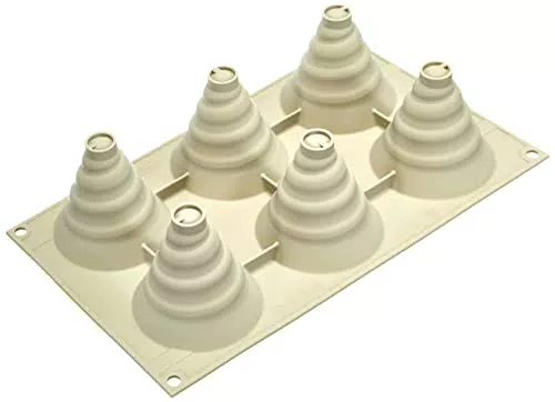 Silikomart Stampo in Silicone SOFFICE INCANTO per Monoporzioni, Made in Italy