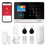 Tuya Sistema di Allarme WiFi 4G per Home Security con Sensori e Sirena