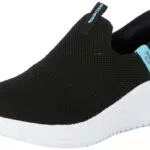 Skechers Sneaker Bambine e Ragazze - Modello Black Mesh Multi Trim
