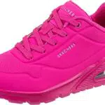 Skechers Uno - Night Shades, Sneaker Donna, Pink Hot Pink Durabuck Htpk