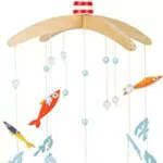 Small Foot Giostrina 3D Grande Oceano in Legno per Bambini e Bebè