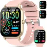 Smartwatch Bluetooth per Uomo e Donna, Fitness Tracker IP68 per iOS e Android