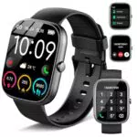 Smartwatch Fitness con Chiamate, 110+ Sport e Monitoraggio Salute per Android e iOS