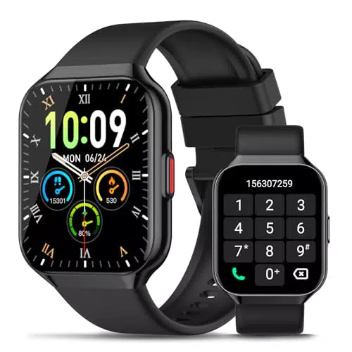Smartwatch Smart Fitness con Chiamate, Cardiofrequenzimetro e 113 Sportive