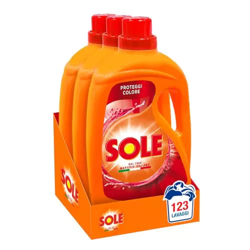Sole Detersivo Lavatrice Liquido Igienizzante per Macchie a Basse Temperature