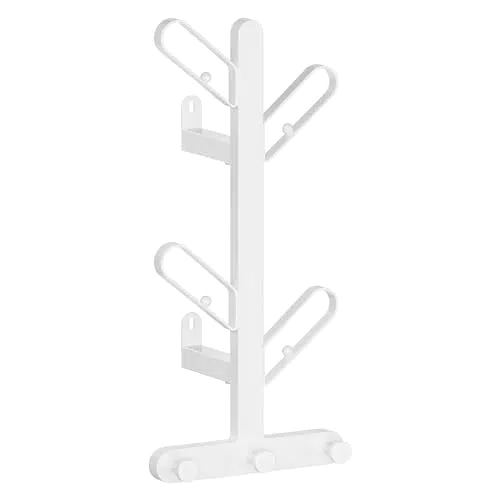 Songmics Appendiabiti da Parete a Forma di Ramo con 7 Ganci RCR035W01