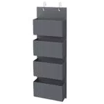 SONGMICS Scaffale da appendere a 4 scomparti per camera da letto e ufficio