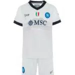 SSC Napoli Set Gara Infant Away EA7 Prodotto Ufficiale 2023/2024