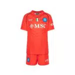 SSC Napoli Set Gara Junior Portiere Away - Prodotto Ufficiale per Bambini