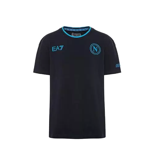 EA7 T-Shirt Rappresentanza Bambino - Prodotto Ufficiale SSC Napoli