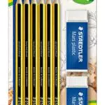 Staedtler Noris - Set di Matite e Gomme per Scuola e Ufficio