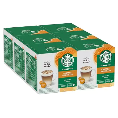 Starbucks Caramel Macchiato Capsule Compatibili Nescafé Dolce Gusto