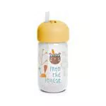 Suavinex Bicchiere Baby Training Cup con Cannuccia Flessibile e Sistema Antigoccia