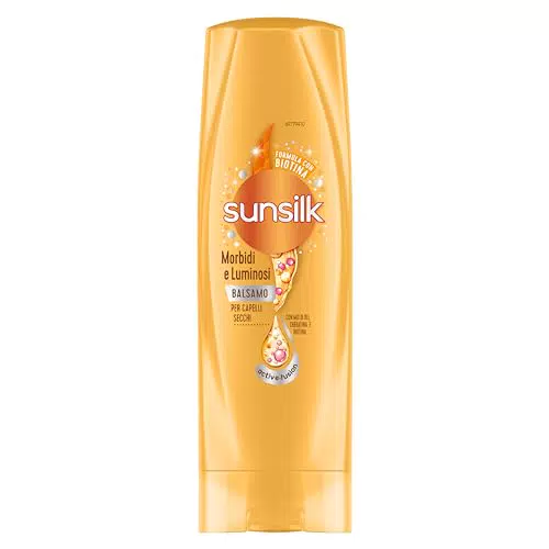 Sunsilk Balsamo Anticrespo Morbidi e Luminosi con Olio di Argan e Biotina